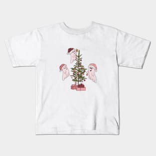 Ghosts of Christmas Kids T-Shirt